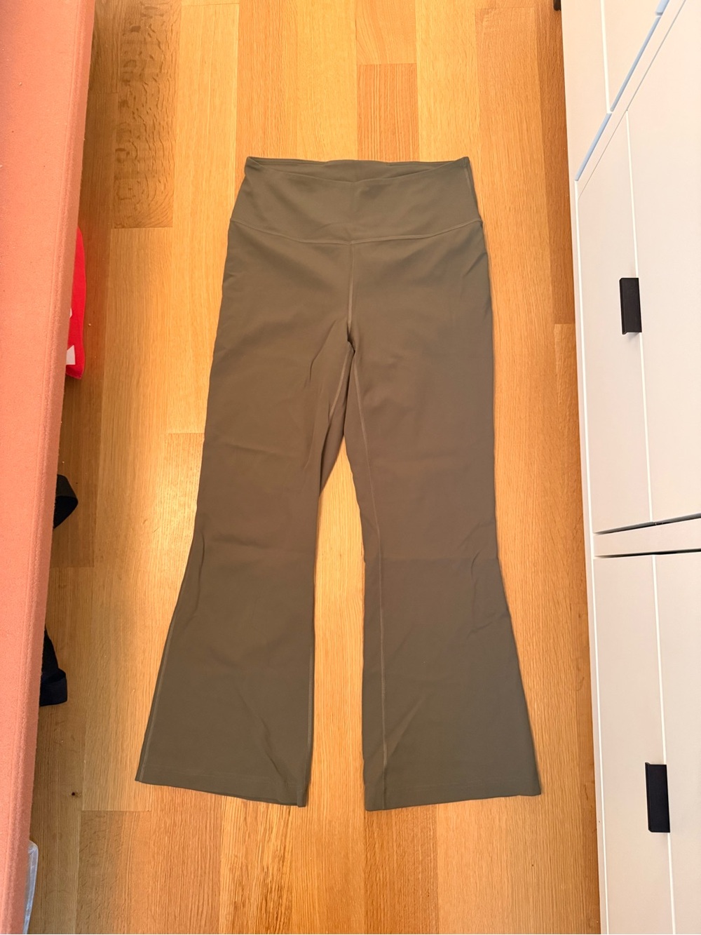 Lululemon Nulu Leggings Olive Green Flared